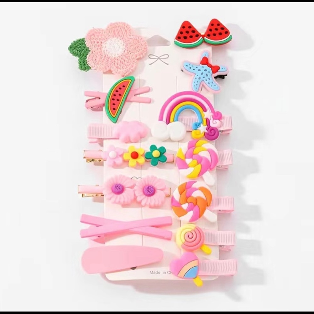 Girls cute hair clips